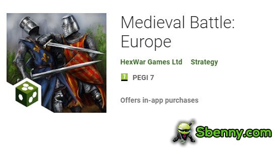 middeleeuwse slag Europa