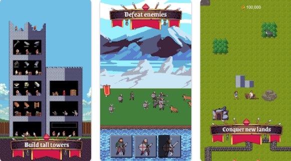 Gameplay screenshot from medieval castle builder for Android