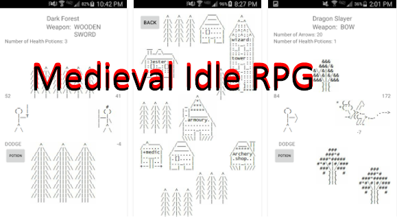 medieval dle rpg