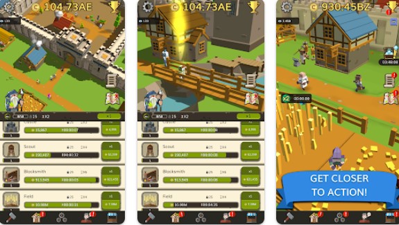 medieval idle tycoon game APK Android