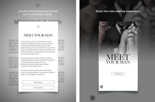 познакомься со своим мужчиной романтическая книга интерактивная история любви MOD APK Android