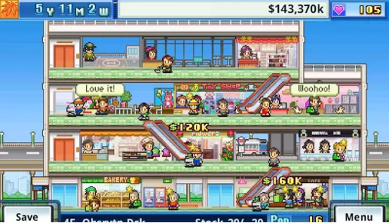 Gameplay screenshot from mega mall story for Android