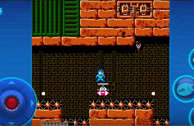 Gameplay screenshot from mega man 4 mobile for Android