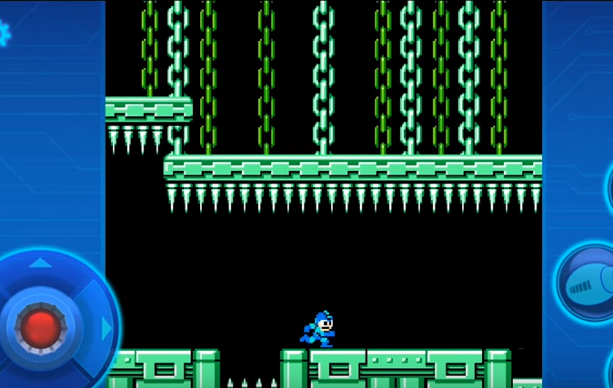 Gameplay screenshot from mega man 6 mobile for Android