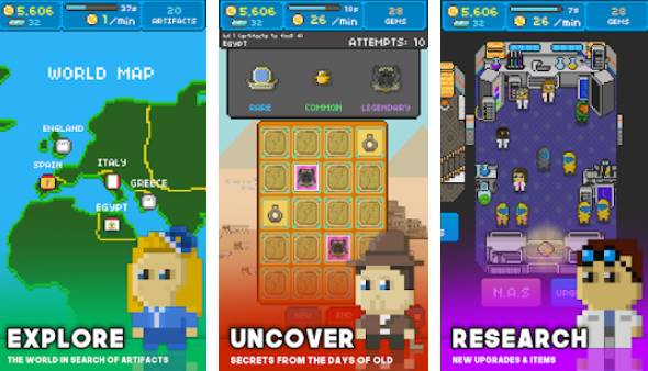 Gameplay screenshot from mega museum for Android