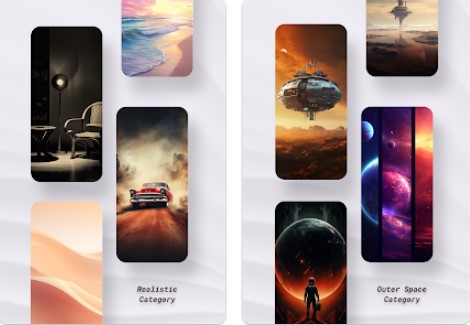 Gameplay screenshot from meraki wallpaper for Android