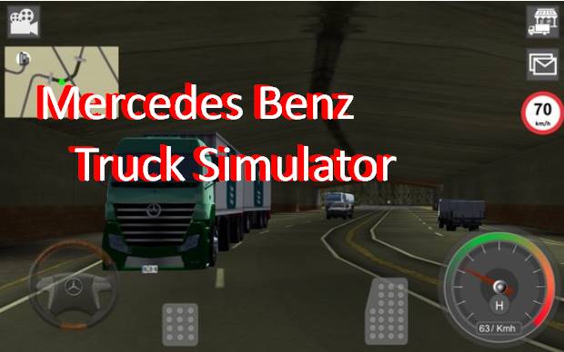 simulatore di camion Mercedes Mercedes