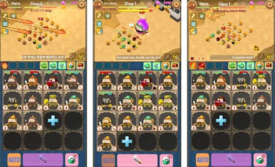 Gameplay screenshot from merge attack pvp attack on legion for Android