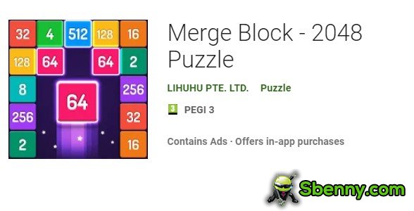 Puzzle Block 2048 zusammenführen