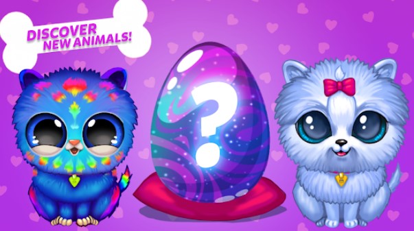 Gameplay screenshot from merge cute animals 2 pet merger for Android