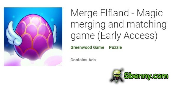 merge elfland magic merging and matching game
