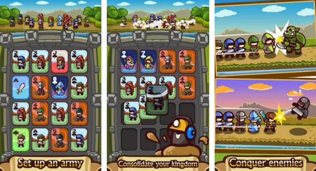 Gameplay screenshot from merge soldiers for Android