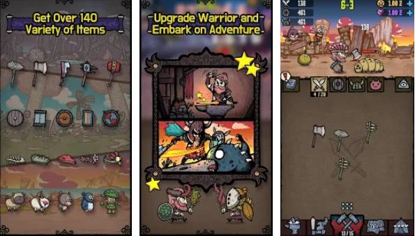 Gameplay screenshot from merge star adventure of a merge hero for Android