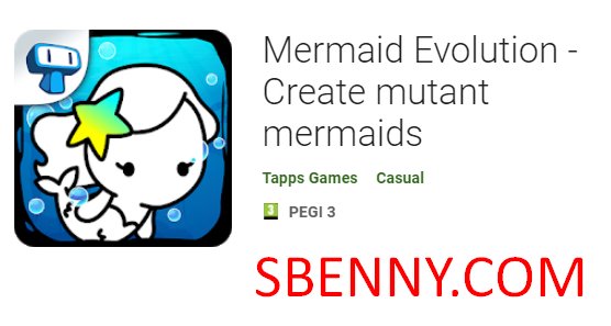 mermaid evolution create mutant mermaids