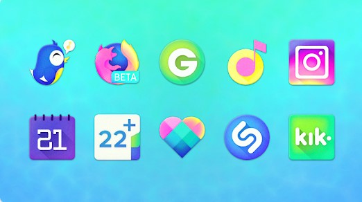 Gameplay screenshot from mermaid icon pack for Android