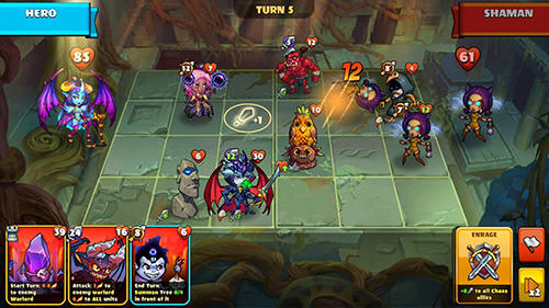 Gameplay screenshot from mighty party heroes clash for Android