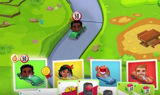 Gameplay screenshot from mille bornes for Android