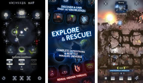Gameplay screenshot from minaurs for Android