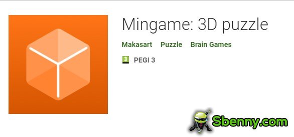 puzzle 3d mingame