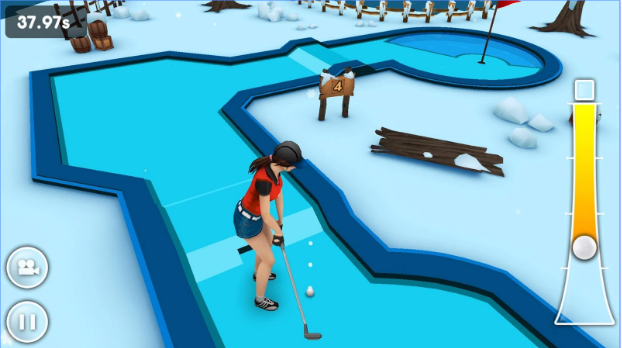 Gameplay screenshot from mini golf game 3d for Android