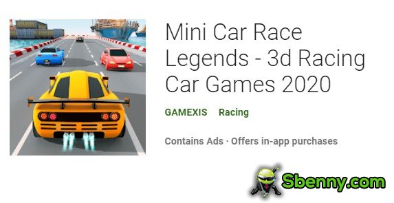мини-автомобиль ace legends 3d гоночный автомобиль игры 2020