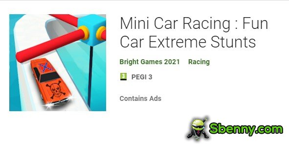 mini car racing coche divertido acrobacias extremas