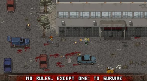 Gameplay screenshot from mini dayz zombie survival for Android