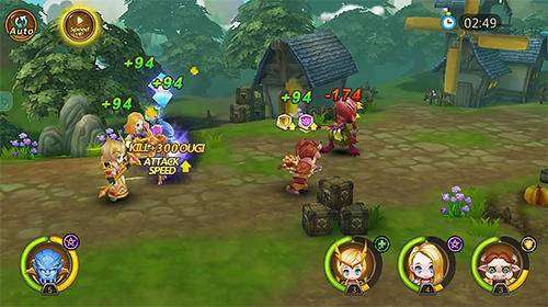 Gameplay screenshot from mini fantasy for Android