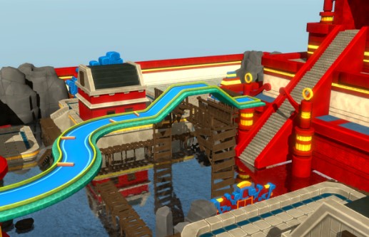 Gameplay screenshot from mini golf 3d city stars arcade multiplayer for Android