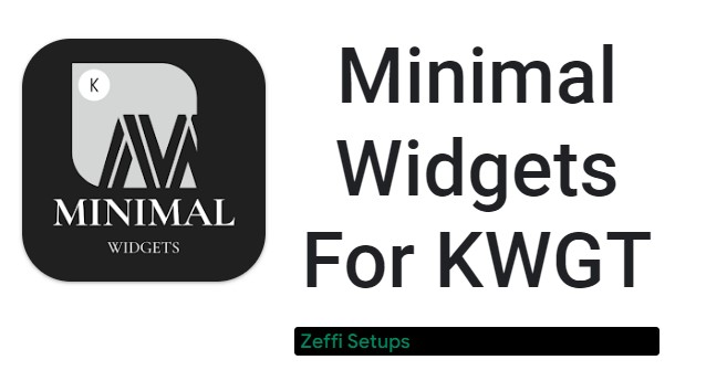 minimal widgets for kwgt