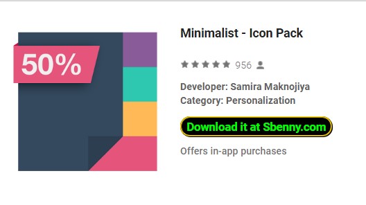 minimalistische Icon-Pack