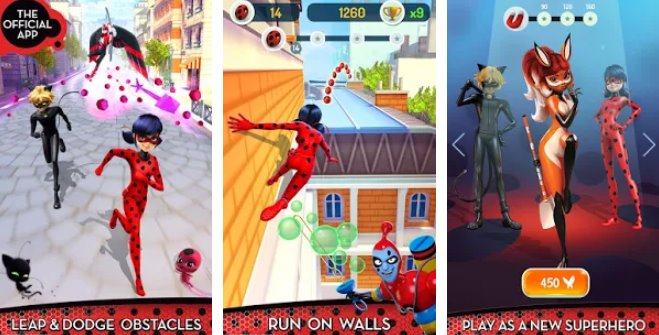 Gameplay screenshot from miraculous ladybug and cat noir the official game for Android
