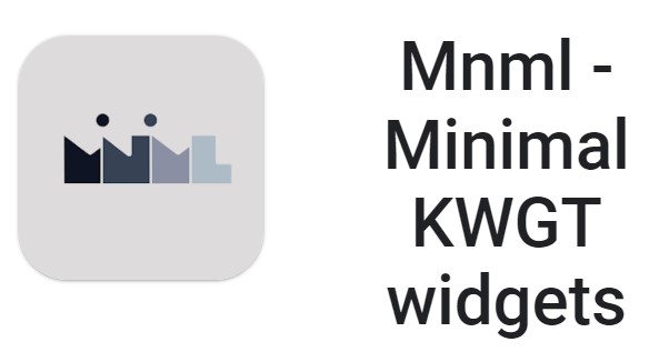 mnml minimal kwgt widgets