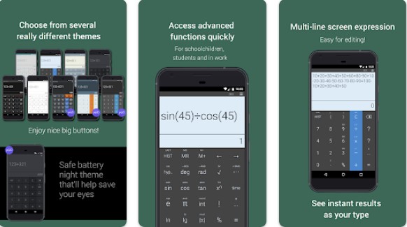 Gameplay screenshot from mobi calculator pro for Android