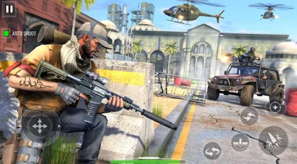 modern commando shooting 3d games free action 2021 APK Android