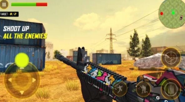 Gameplay screenshot from modern critical strike for Android