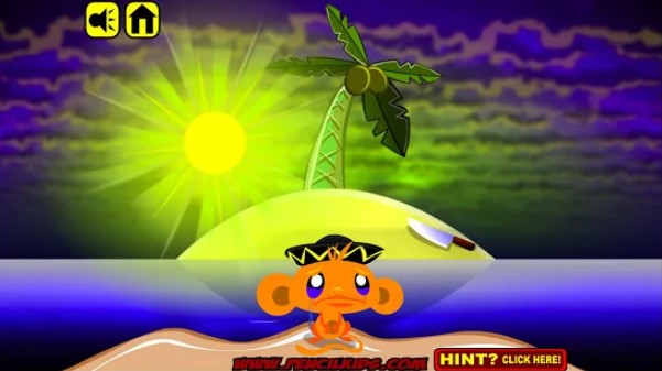 Gameplay screenshot from monkey go happy for Android