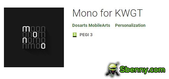 mono for kwgt