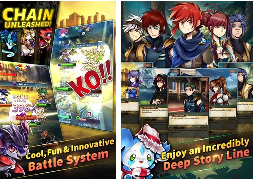 Gameplay screenshot from monster chronicles for Android
