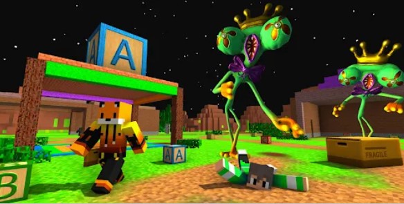 Gameplay screenshot from monster craftsman survivor 3d for Android