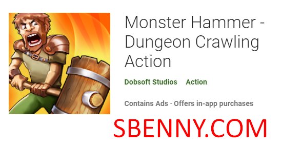 monster hammer dungeon crawling action