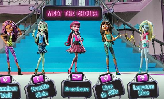 Gameplay screenshot from monster high for Android