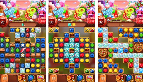 Gameplay screenshot from monster puzzle village 2020 best puzzle adventure for Android
