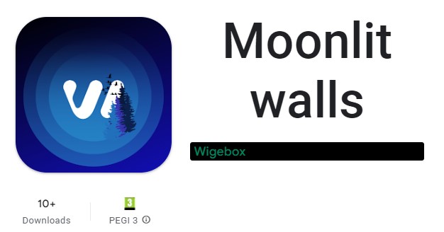 paredes iluminadas por la luna