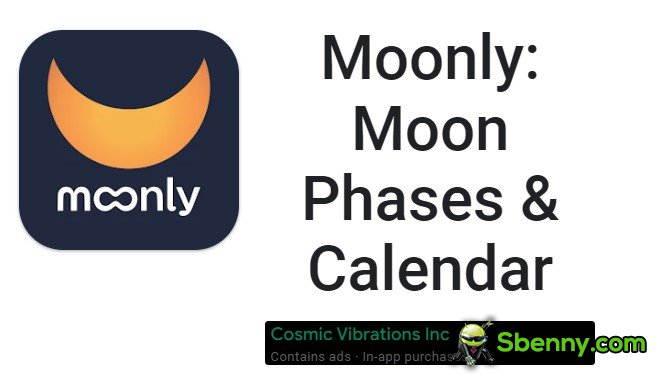 moonly moon phases and calendar