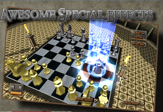 Gameplay screenshot from morph chess 3d for Android