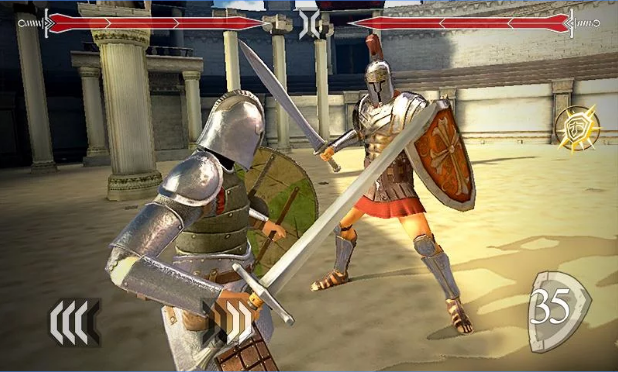 Gameplay screenshot from mortal blade 3d for Android