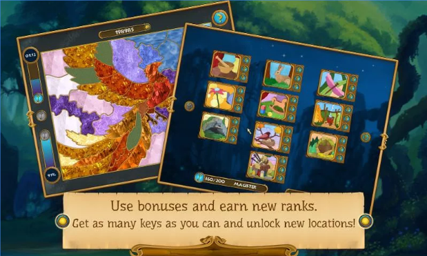 Gameplay screenshot from mosaics galore 2 for Android