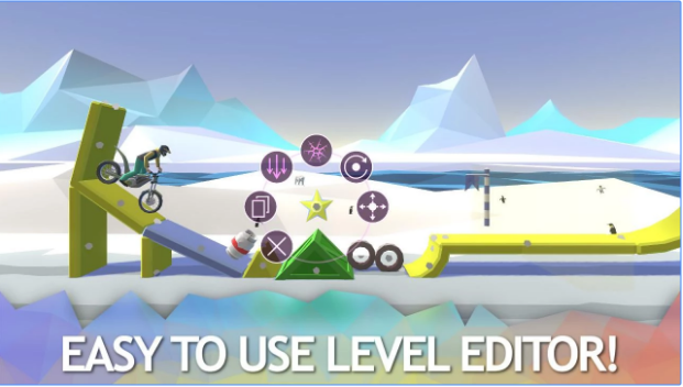 Gameplay screenshot from moto delight for Android