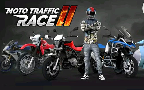 moto course à la circulation